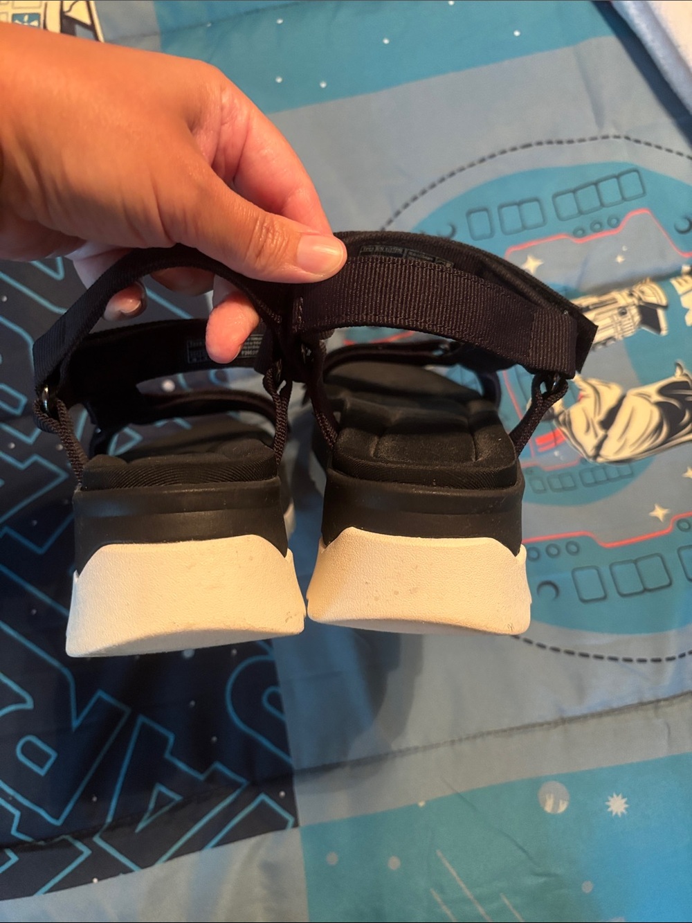 Teva platform sandals size 10 - Picture 4 of 5